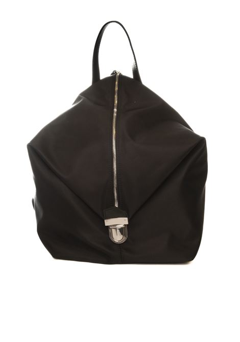 black zip backpack PK BY PASKAL | ZAINOTESS-NERO